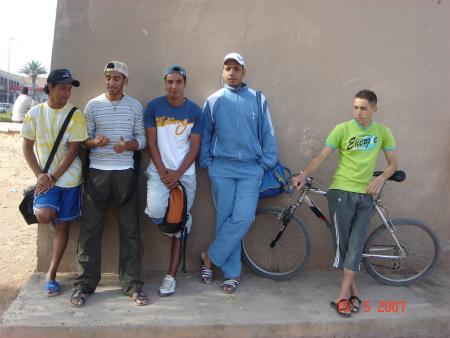 hossam..hicham..moi..yassin..et jaki