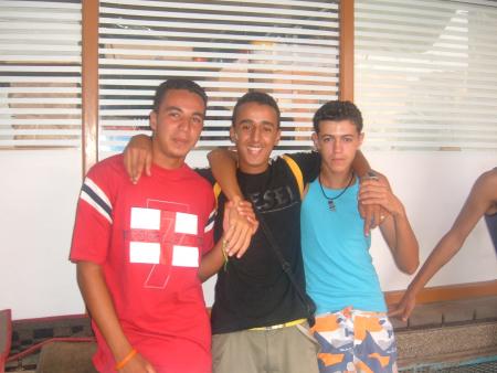 moi et abderrahim et mehdi